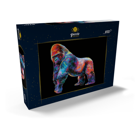 Pop Colors Gorilla 1000 Puzzle Schachtel Ansicht2