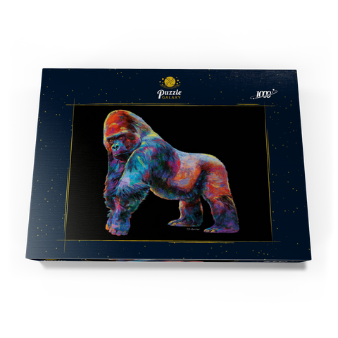 Pop Colors Gorilla 1000 Puzzle Schachtel Ansicht3