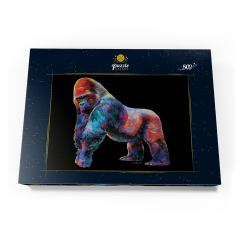 Pop Colors Gorilla 500 Puzzle Schachtel Ansicht3