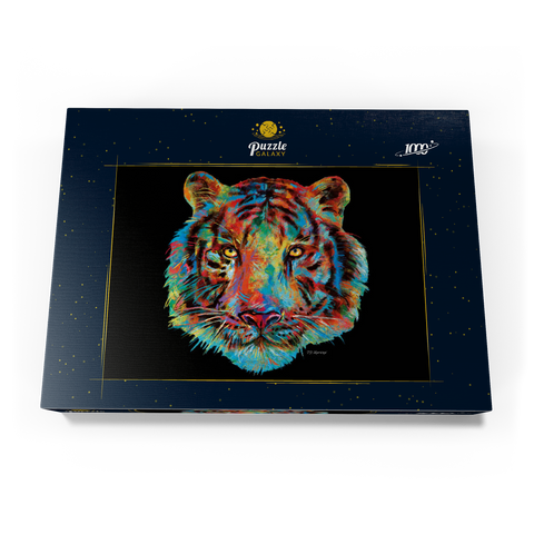 Tiger Head 1000 Puzzle Schachtel Ansicht3