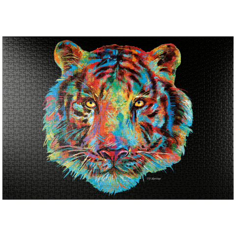 puzzleplate Tiger Head 1000 Puzzle