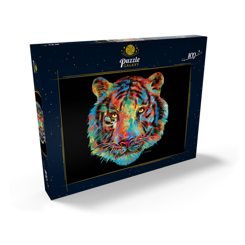 Tiger Head 100 Puzzle Schachtel Ansicht2