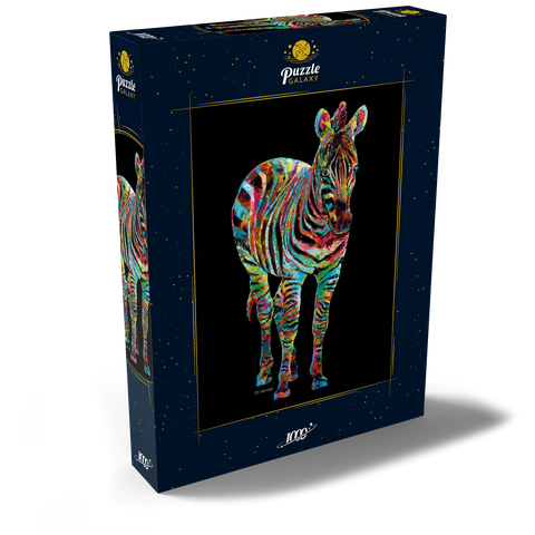 Colorful Zebra 1000 Puzzle Schachtel Ansicht2