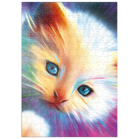 Darstellung des Puzzle Motivs Soft Eyes - Puzzleteile: 200