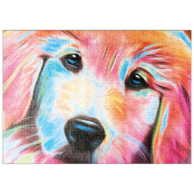 Darstellung des Puzzle-Motivs Sweet Pup – Puzzleteile: 200