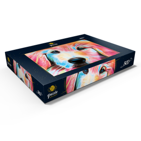 Darstellung des Puzzle Motivs Sweet Pup - Puzzleteile: 500