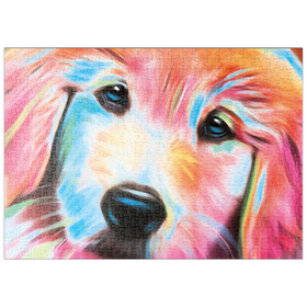 Darstellung des Puzzle Motivs Sweet Pup - Puzzleteile: 500