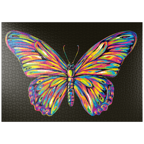 puzzleplate Colorful Butterfly 1000 Puzzle