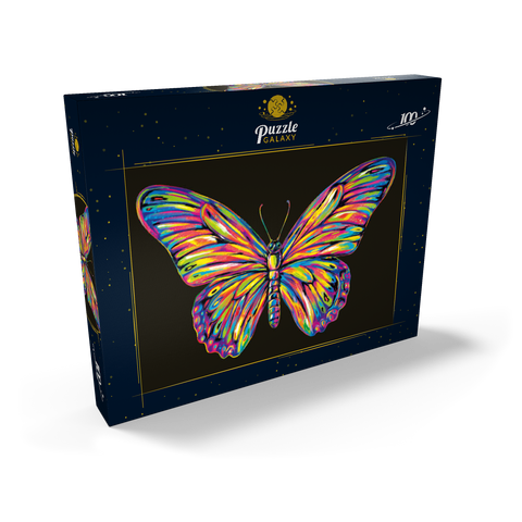 Colorful Butterfly 100 Puzzle Schachtel Ansicht2