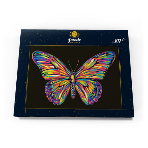 Colorful Butterfly 100 Puzzle Schachtel Ansicht3