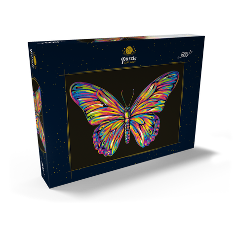 Colorful Butterfly 500 Puzzle Schachtel Ansicht2