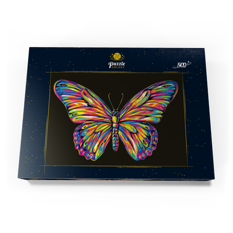 Colorful Butterfly 500 Puzzle Schachtel Ansicht3