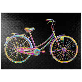 Darstellung des Puzzle Motivs Fun Bike - Puzzleteile: 1000
