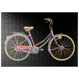 Darstellung des Puzzle Motivs Fun Bike - Puzzleteile: 200