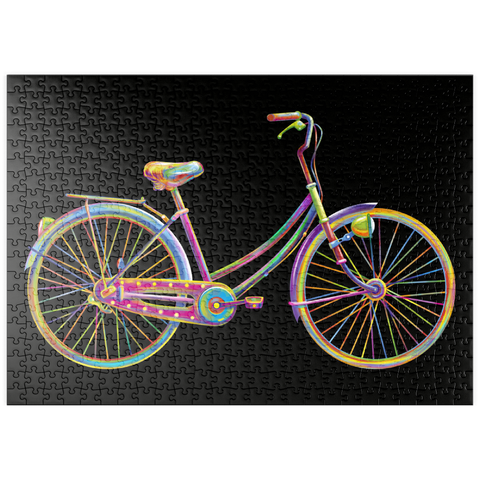 puzzleplate Fun Bike 500 Puzzle