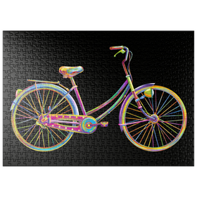 Darstellung des Puzzle Motivs Fun Bike - Puzzleteile: 500
