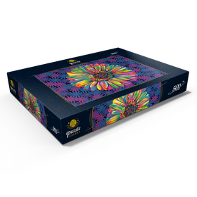 Darstellung des Puzzle Motivs Gerber Daisy - Puzzleteile: 500