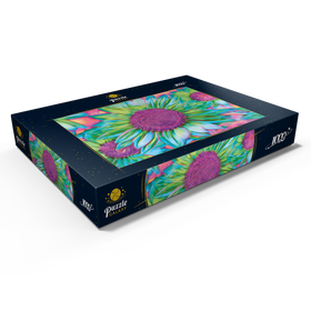 Alternative Darstellung des Puzzle-Motivs Sunflower – Puzzleteile: 1000