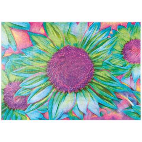 puzzleplate Sunflower 1000 Puzzle