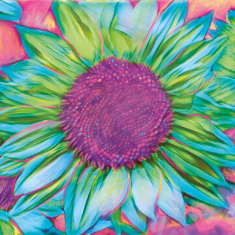 Sunflower 1000 Puzzle 3D Modell