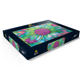 Alternative Darstellung des Puzzle-Motivs Sunflower – Puzzleteile: 200