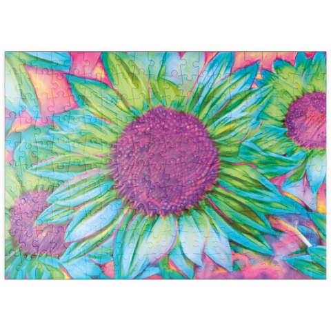 puzzleplate Sunflower 200 Puzzle