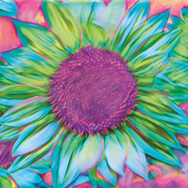 Sunflower 200 Puzzle 3D Modell