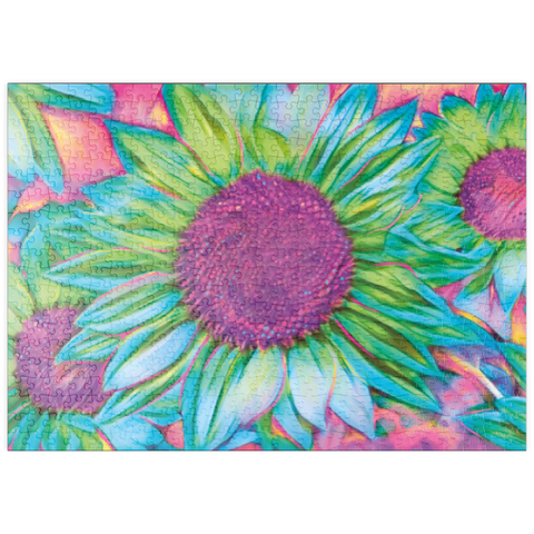 puzzleplate Sunflower 500 Puzzle