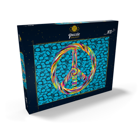 Peace and Love 100 Puzzle Schachtel Ansicht2