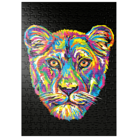 Darstellung des Puzzle Motivs Lioness - Puzzleteile: 200