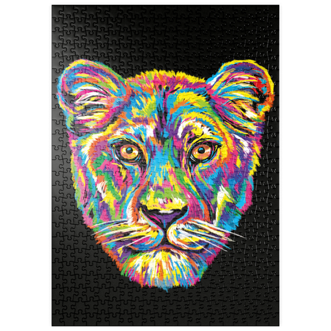 puzzleplate Lioness 500 Puzzle