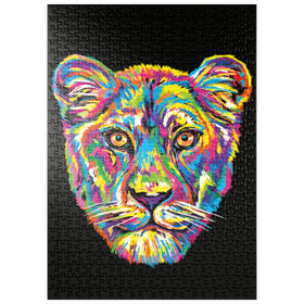 Darstellung des Puzzle Motivs Lioness - Puzzleteile: 500