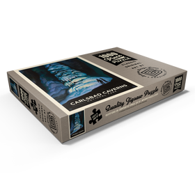 Darstellung des Puzzle Motivs Carlsbad Caverns National Park: Big Room, Vintage Poster - Puzzleteile: 1000