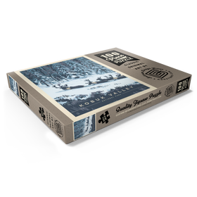 Darstellung des Puzzle Motivs Kobuk Valley National Park: Winter Wonderland, Vintage Poster - Puzzleteile: 100