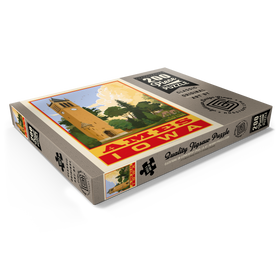 Darstellung des Puzzle Motivs American College Towns: Ames, Iowa, Vintage Poster - Puzzleteile: 200