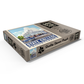 Darstellung des Puzzle Motivs American College Towns: State College, PA, Vintage Poster - Puzzleteile: 500