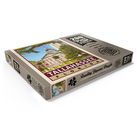 Darstellung des Puzzle Motivs American College Towns: Tallahassee, FL, Vintage Poster - Puzzleteile: 200