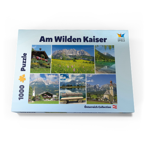 Am Wilden Kaiser: Ellmau, Scheffau und Going in Tirol 1000 Puzzle Schachtel Ansicht3