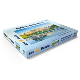 Alternative Darstellung des Puzzle-Motivs Schloss Belvedere in Wien, Österreich – Puzzleteile: 200