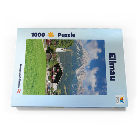 Ellmau am Wilden Kaiser in Tirol, Österreich 1000 Puzzle Schachtel Ansicht3