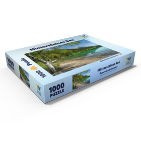 Alternative Darstellung des Puzzle-Motivs Hintersteiner See bei Scheffau in Tirol – Puzzleteile: 1000