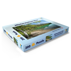 Darstellung des Puzzle Motivs Hintersteiner See bei Scheffau in Tirol - Puzzleteile: 200
