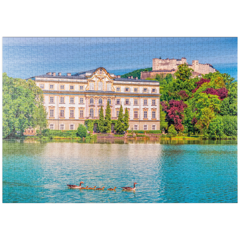 puzzleplate Schloss Leopoldskron bei Salzburg, Österreich 1000 Puzzle