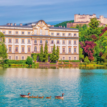 Schloss Leopoldskron bei Salzburg, Österreich 1000 Puzzle 3D Modell