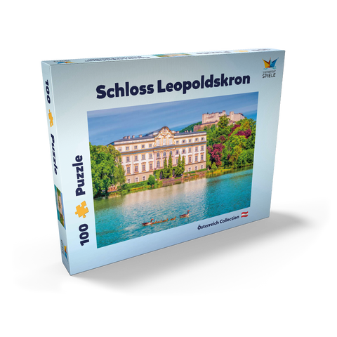 Schloss Leopoldskron bei Salzburg, Österreich 100 Puzzle Schachtel Ansicht2