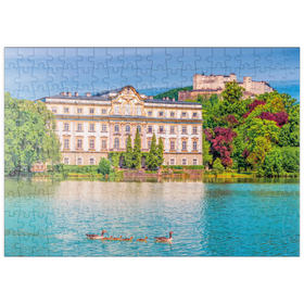 Darstellung des Puzzle Motivs Schloss Leopoldskron bei Salzburg, Österreich - Puzzleteile: 200