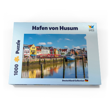 Hafen von Husum, Nordfriesland, Nordsee, Schleswig-Holstein 1000 Puzzle Schachtel Ansicht3