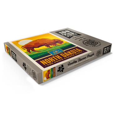 North Dakota: The Peace Garden State 100 Puzzle Schachtel Ansicht1