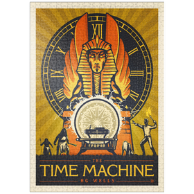 Darstellung des Puzzle Motivs The Time Machine: H.G. Wells - Puzzleteile: 1000