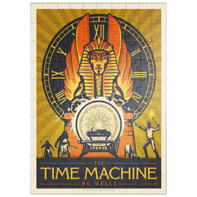 Darstellung des Puzzle Motivs The Time Machine: H.G. Wells - Puzzleteile: 100